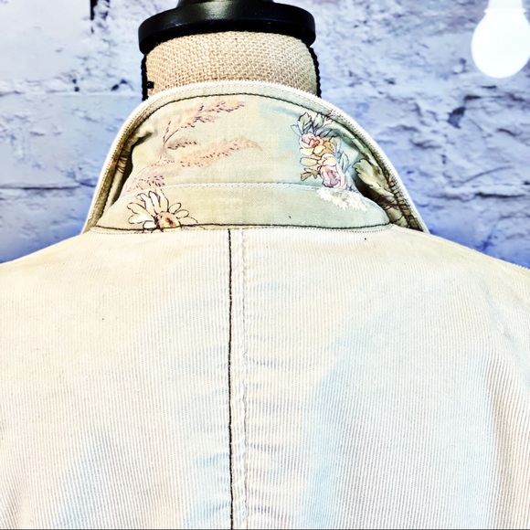 GAP Corduroy Stretch Fitted Blazer NWOT - Picture 9 of 16